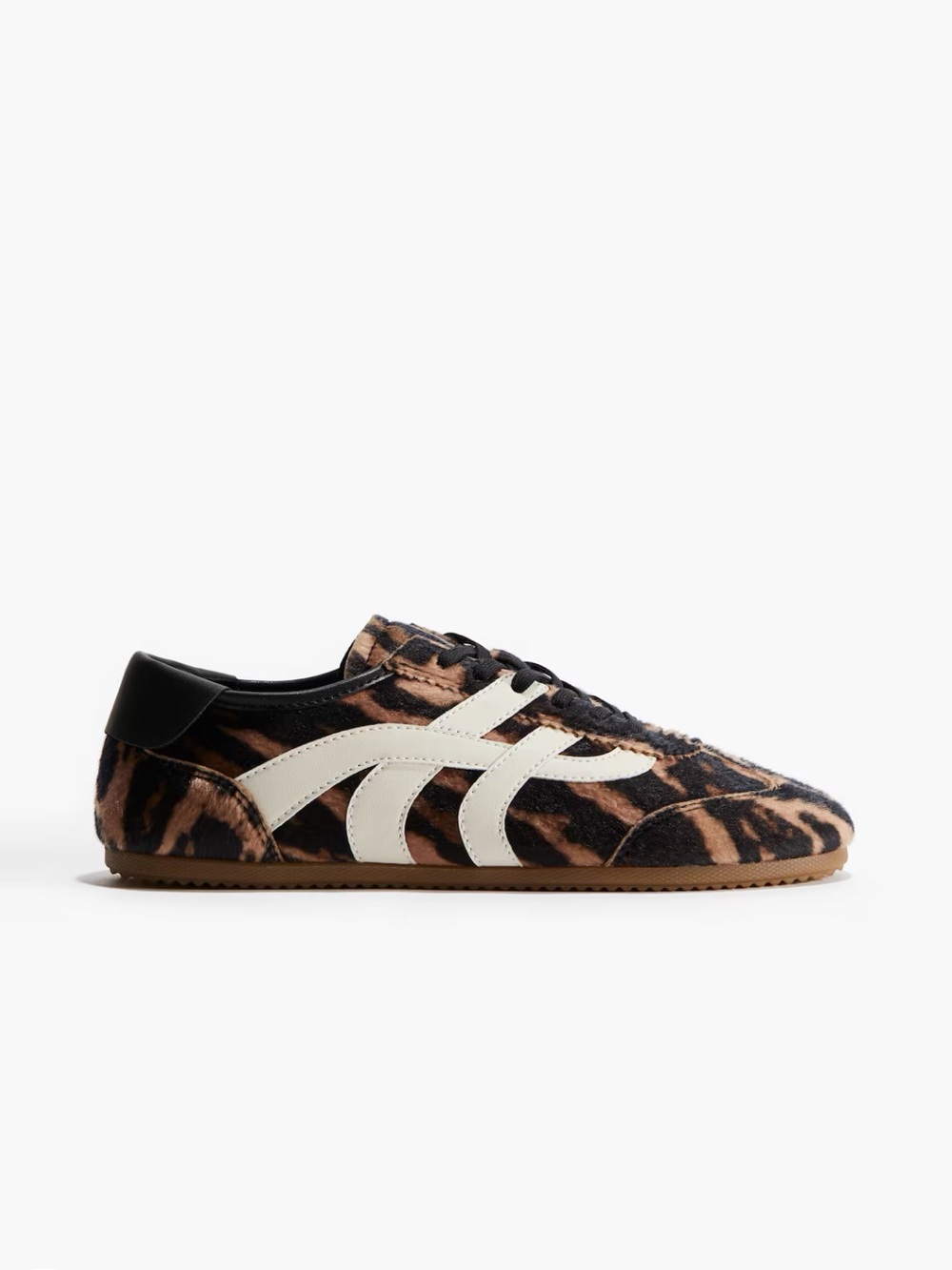 H&M Leopard Print Sneakers Size 6